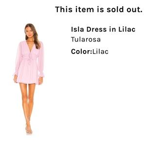 Isla Dress in Lilac
